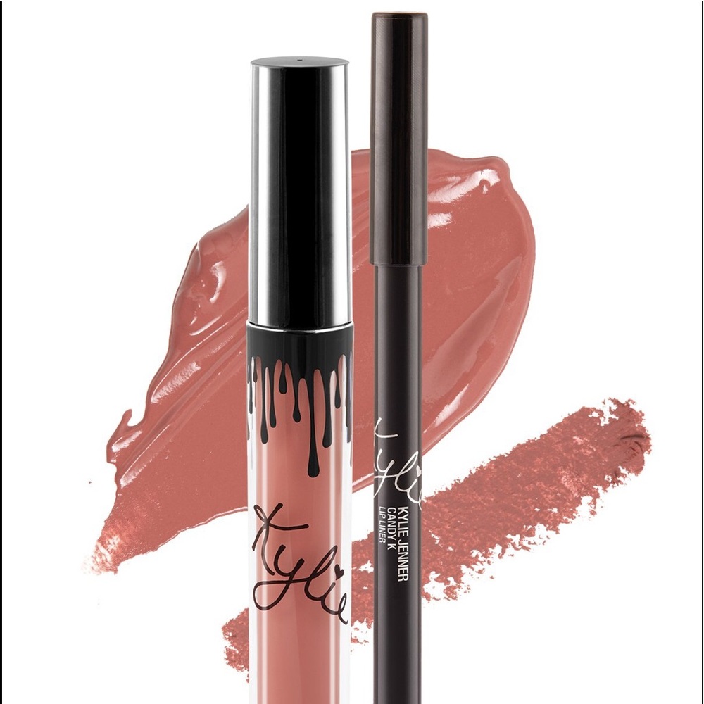 Kylie Velvet Lip Kit in Candy K 🍭♥️